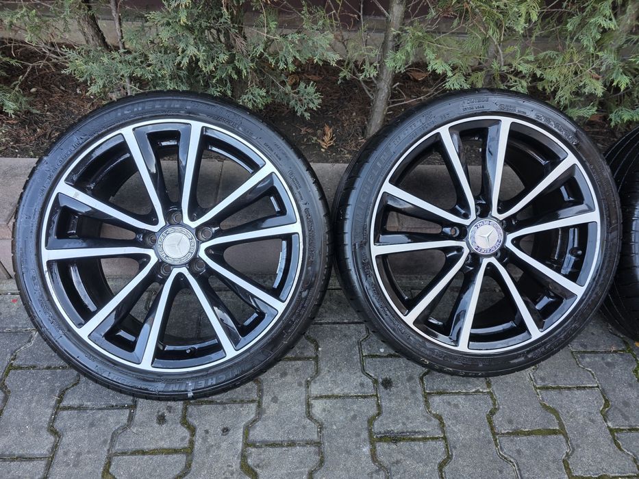 Jante Originale R18 Mercedes A/B class, anvelope vara 225 40 18