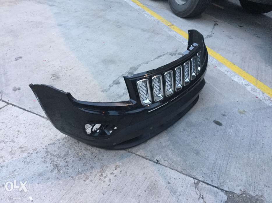 bara fata jeep compass cu sau fără grila cromată