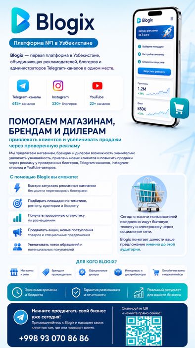 Реклама в Telegram-каналах | Telegram kanallarida reklama