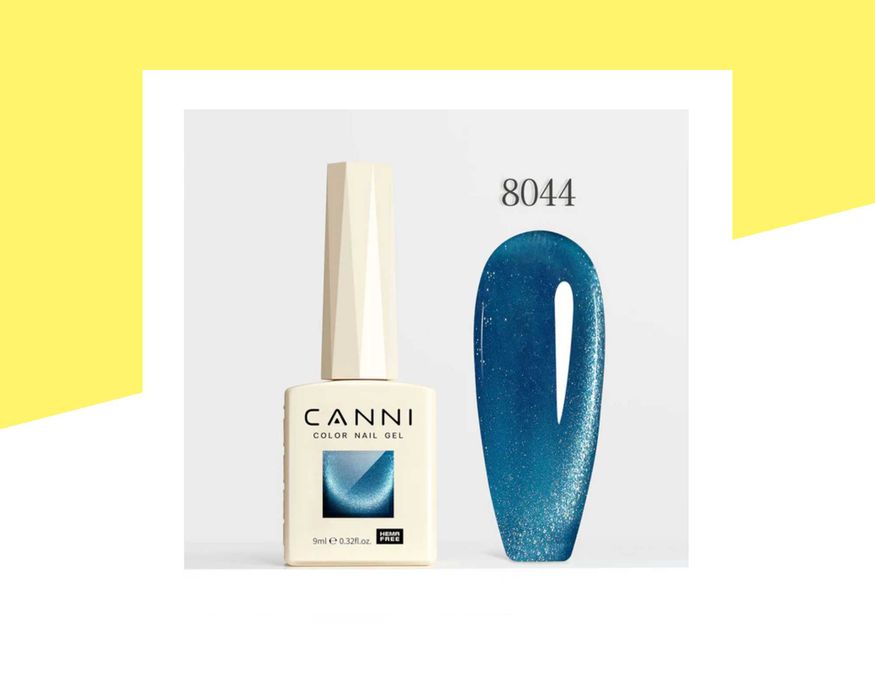 Професионален хипоалергенен гел лак котешко око CANNI – 9 мл.