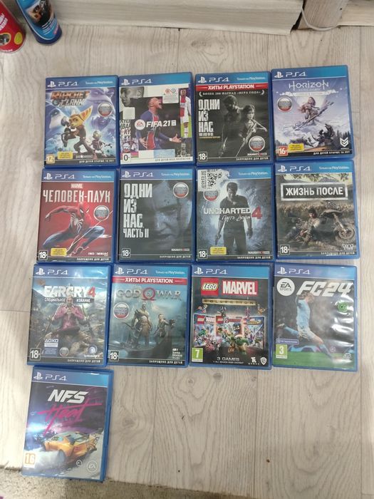 Продам диски пс4