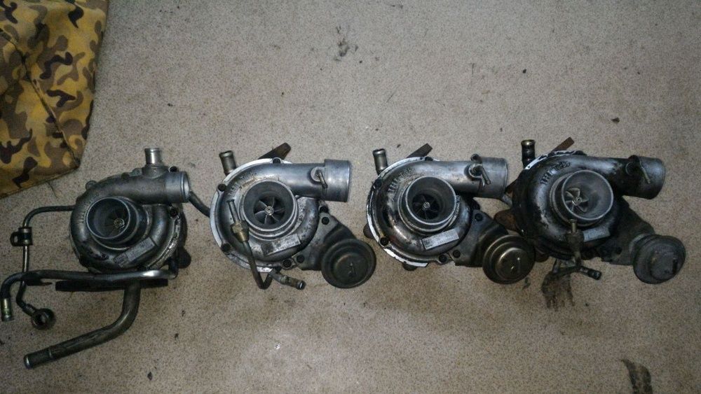 Турбины Subaru твинтурбо VF25, VF27, VF31, VF32
