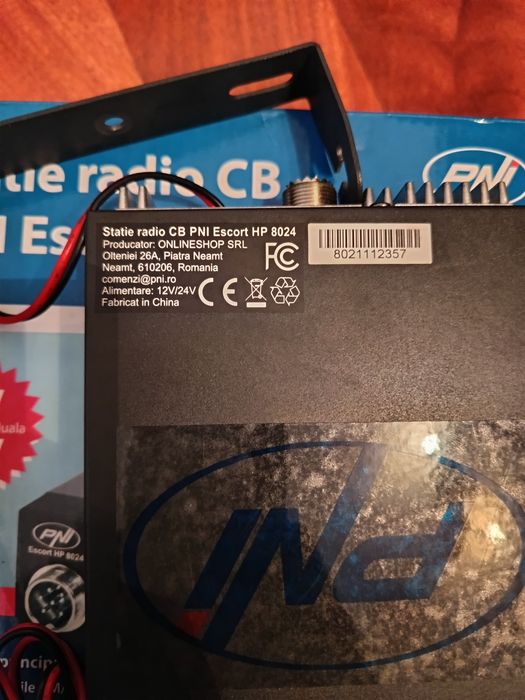 Statie CB PNI Escort 8024 12/24V !