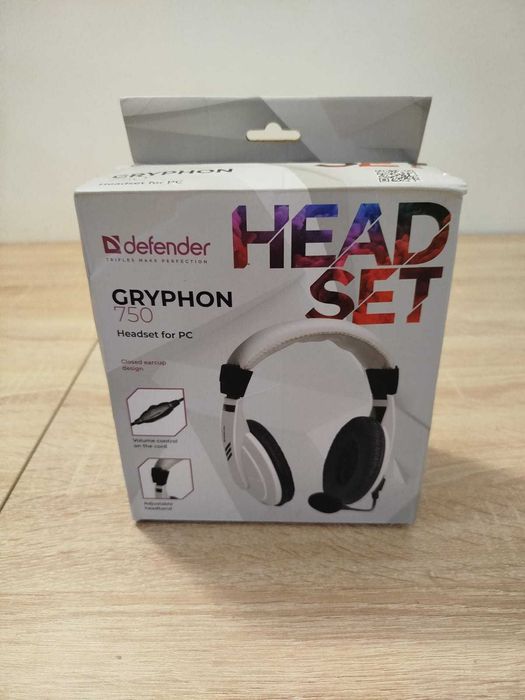 Продам наушники Defender Gryphon HN-750 White