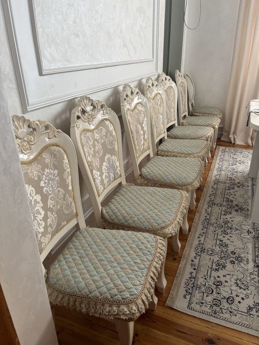 Стол и 6 стульев классика