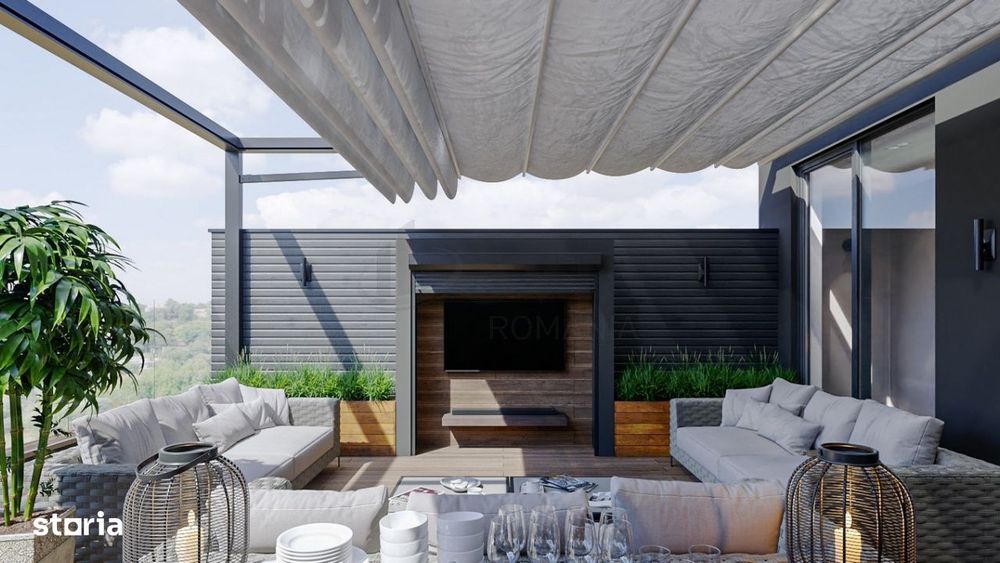 Apartament modern tip duplex I Zona Aviatiei I Terasa 42 mp