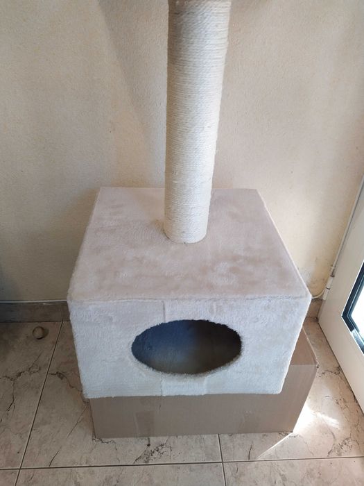 Катерушка/драскало/къща за котки-НОВА