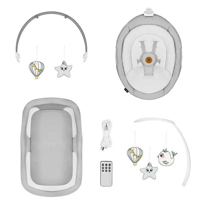 Balansoar si landou electric Lionelo Bella 2 in 1