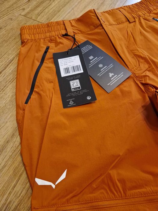 Pantaloni Salewa Durastrech 2 in 1, noi, munte, drumetie,tura, ortovox