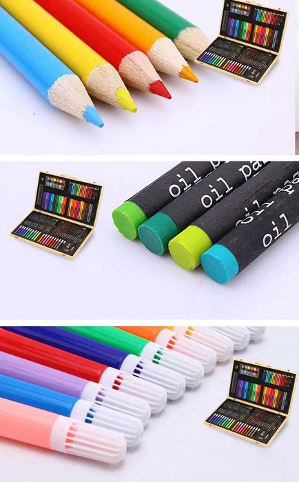 Set complet desen și pictură 180 piese. Doar 69  RON!