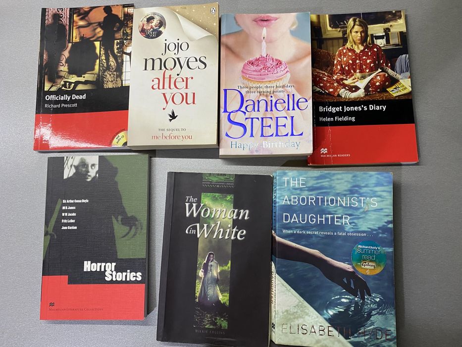 книги на английски език по 7лв/бр.Отстъпка при покупка на повече книги