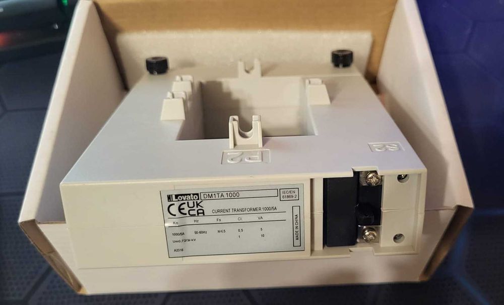 Transformator de curent Lovato DM1TA 1000 – nou, nefolosit