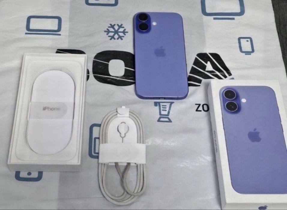 128GB iPhone 16 5G Гаранция ZORA 2026г. Ultramarine | Син