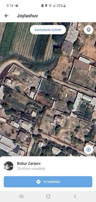 Dacha Uchun Qurug Yeri Ozi sotiladi