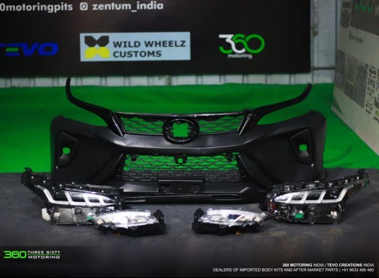 Боди кит рестайлинг обвес Fortuner legender