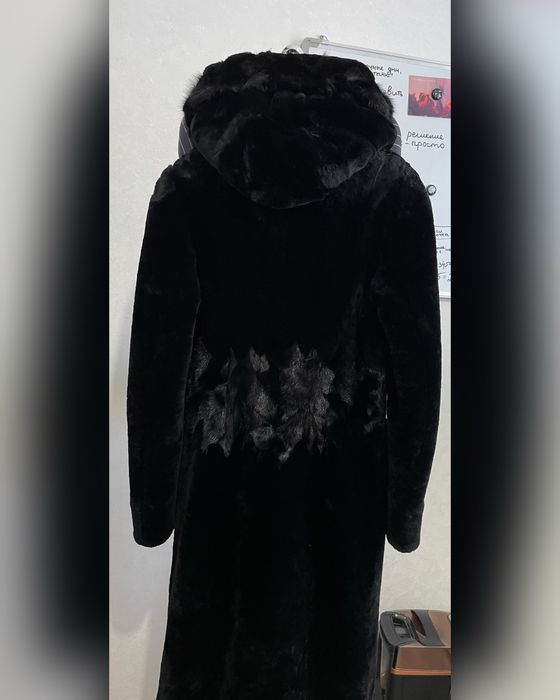 Шуба мутон норка