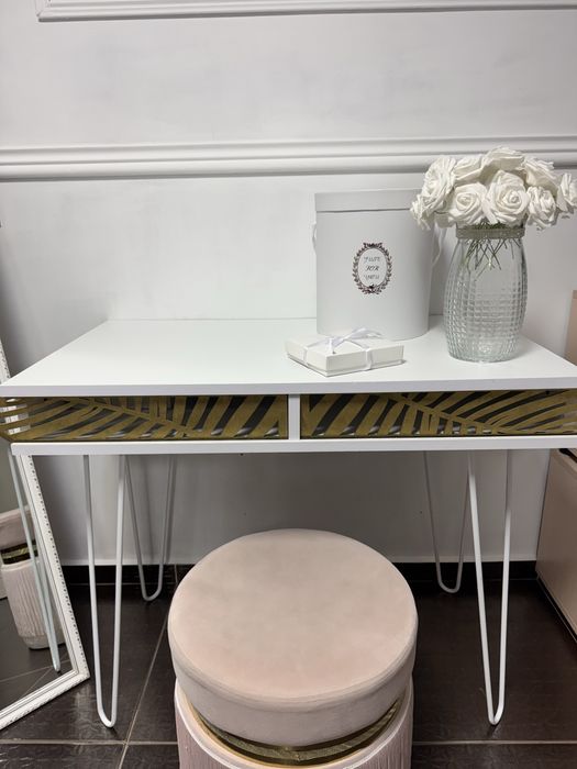 НАМАЛЕН Комплект - Тоалетка/бюро+етажерка+табуретка - за спалня,антре