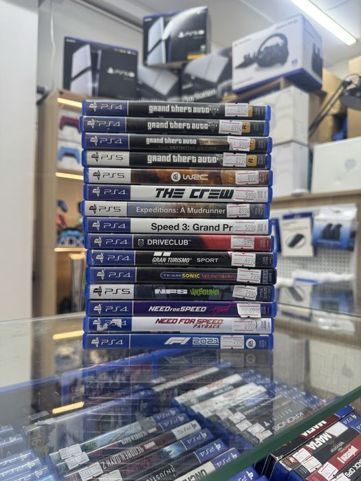 Диски на playstation ps4 ps5