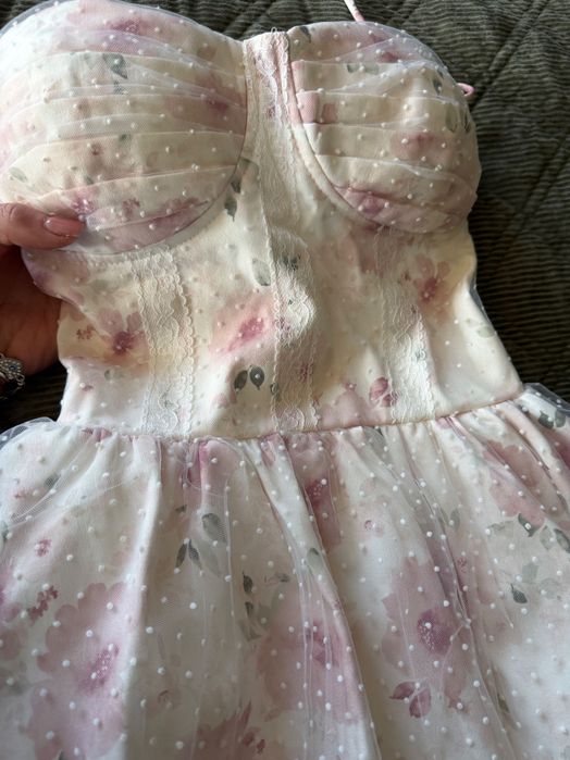 Къса кокетна рокля S