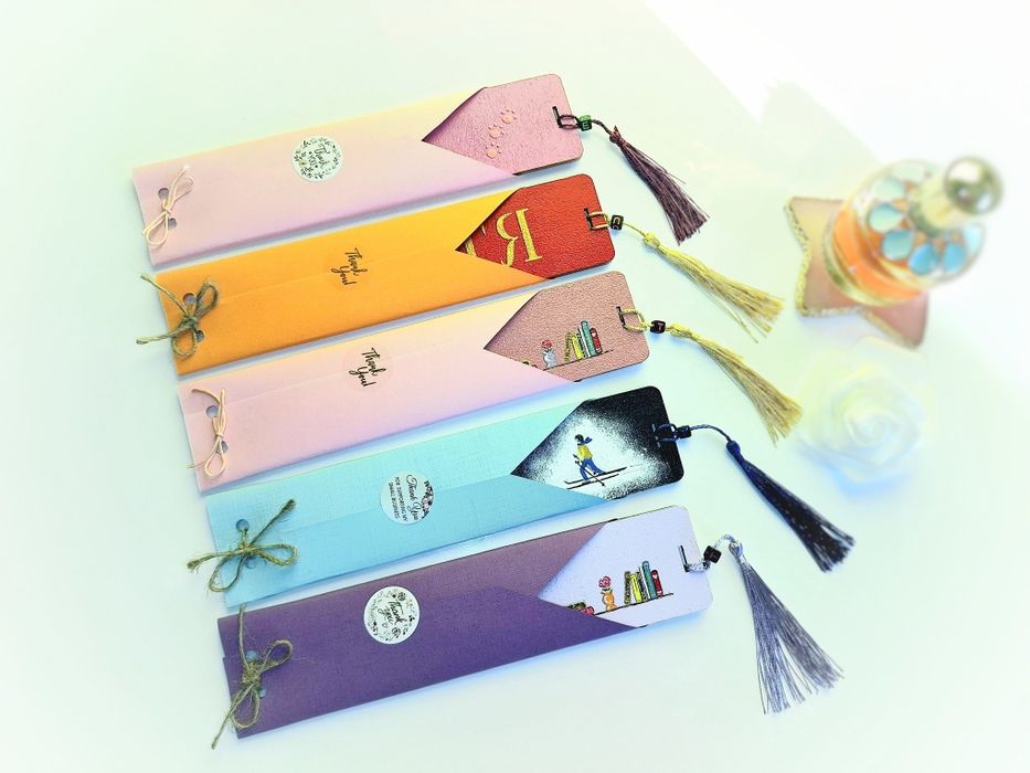 Книгоразделители с релеф с име