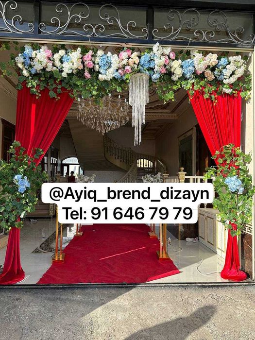 Kelin kuyov Uy bezaklari, Келин Куёв Уй Безаги, Оформления дома Дизайн