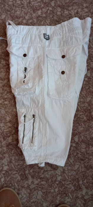 Бял дамски панталон