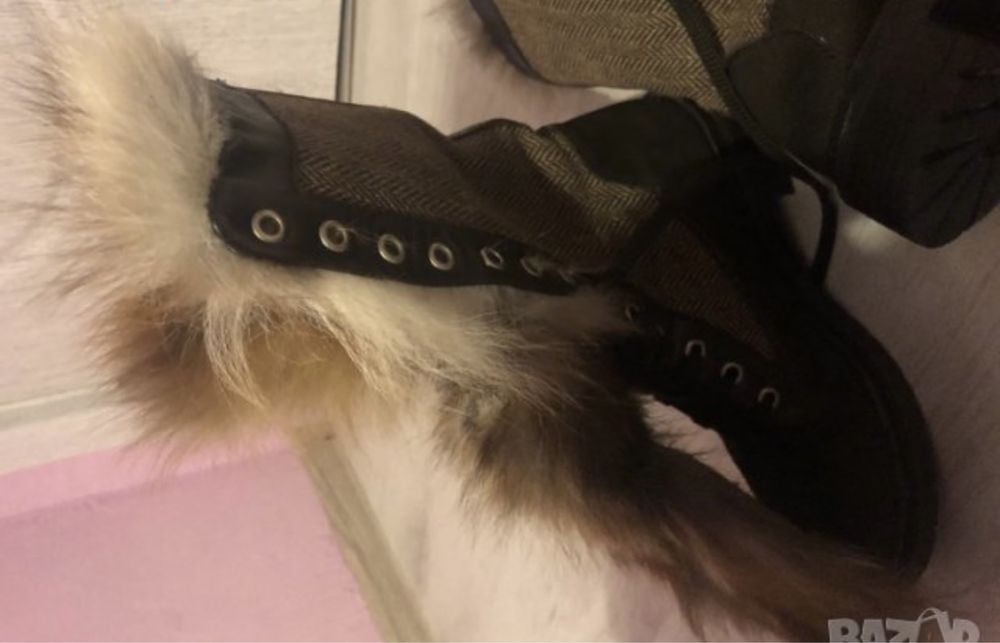 Дамски ботуши Daris Естествен Косъм лисица