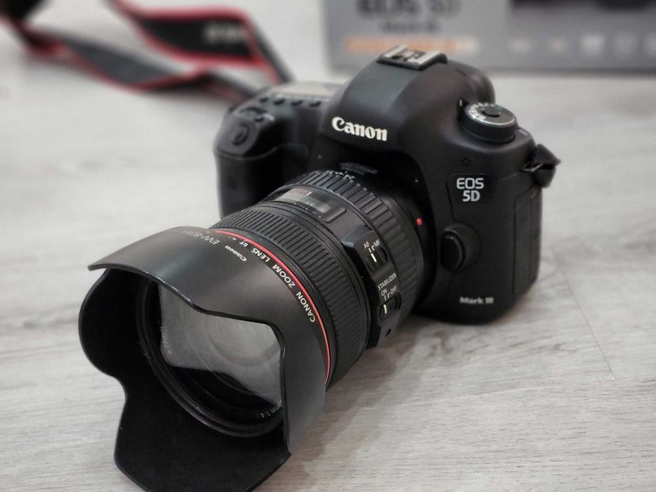 Фотоаппарат Canon EOS 5D Mark 3 , L- 24-105 объектив.