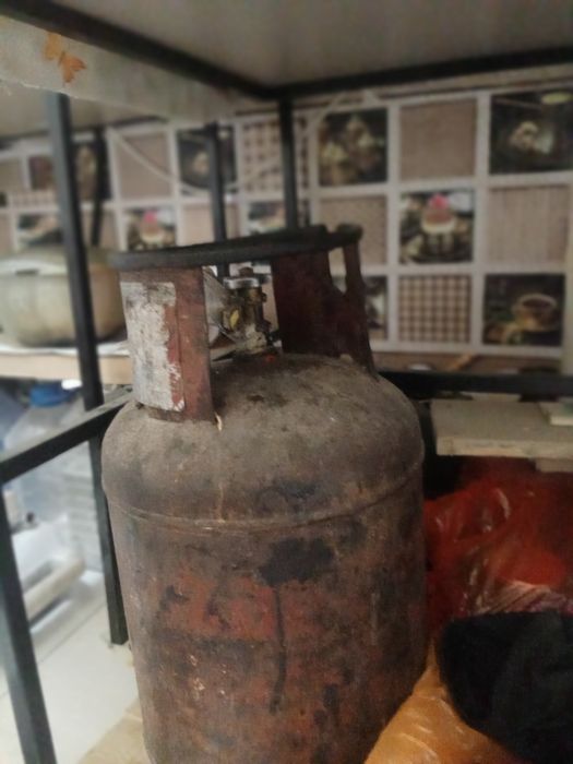 Газовый баллон с редуктором шланг