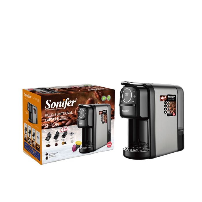 Капсульная кофемашина 4в1  kapsula SONIFER SF-3585 delonghi nespresso