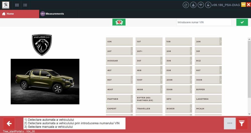 Tester/Diagnoza Lexia3-Diagbox 9.186 in Limba Romana pentru Peugeot, Citroen, Ds, Opel