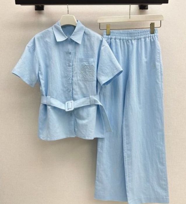 Костюм двойка льняной лён