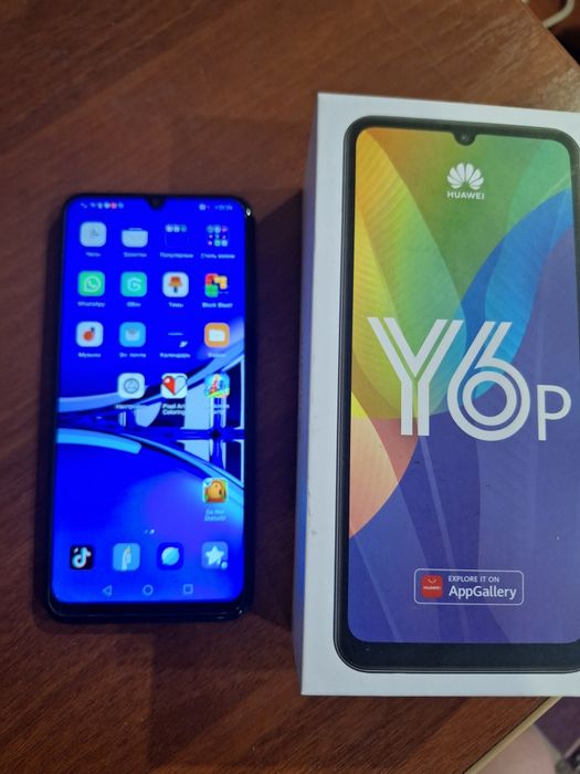 Хуавей,Продам Huawei Y6p в очень хорошем состоянии