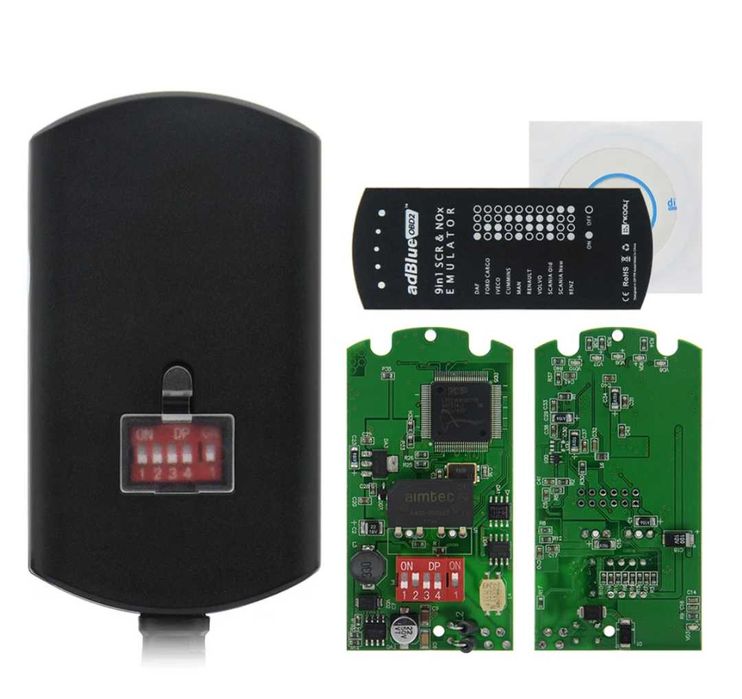 AdBlue 9in1 Емулатор + NOX sensor Mercedes Benz MAN Scania Iveco Volvo