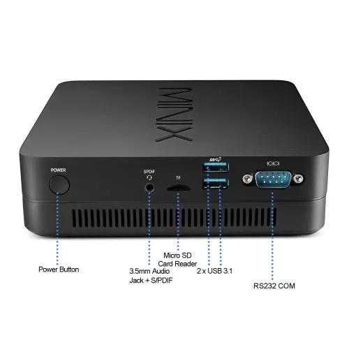 MINIX NGC-7 Pro Mini PC / i7-10510U / 32GB RAM / 512GB NVMe / Win 11 Pro