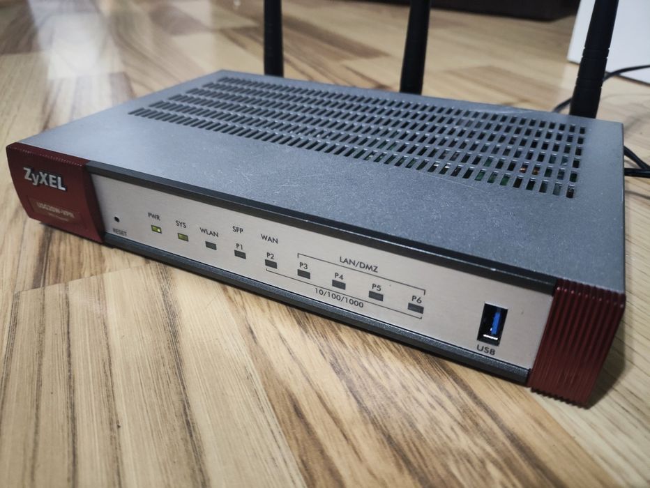Router Firewall Zyxel  USG20W-VPN Lan Wireless Usb Sfp