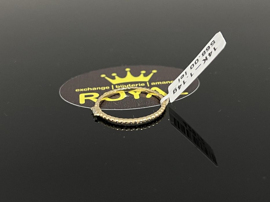 Bijuteria Royal CB : Inel dama aur nou 14k 1,14gr