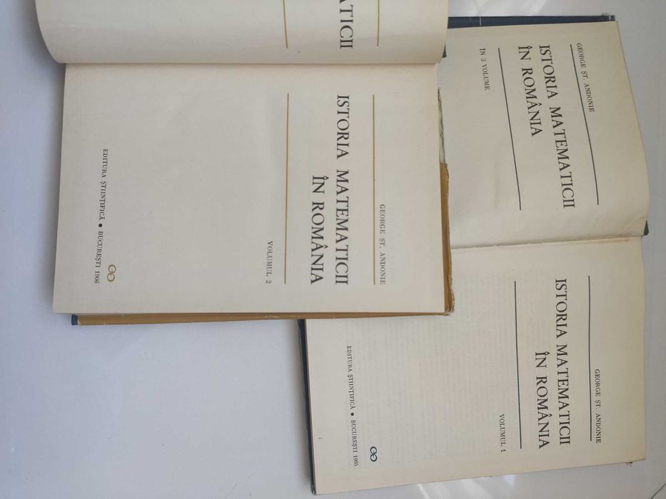 Istoria matematicii in Romania George ST Andonie