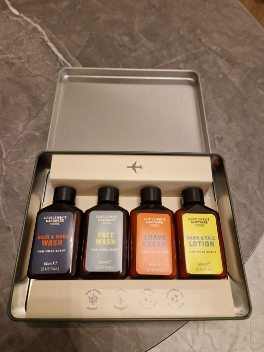 Мъжки подарък козметика за пътуване