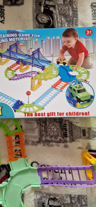 Set 3 piste pentru mașinuțe