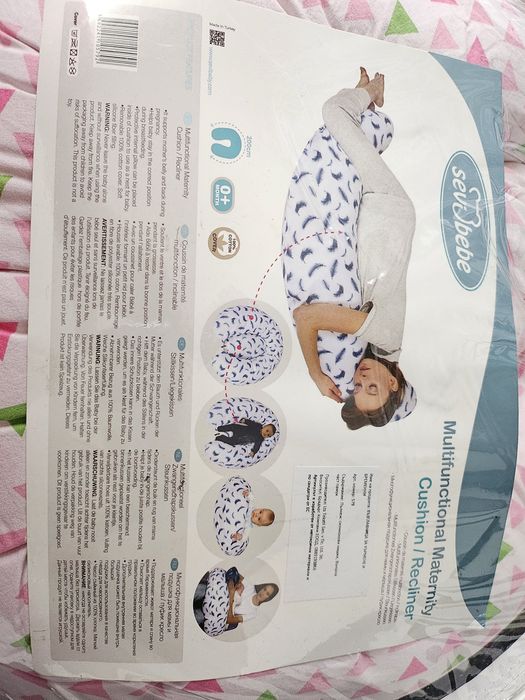 Възглавница за бременни и кърмене тип гнездо Sevi baby