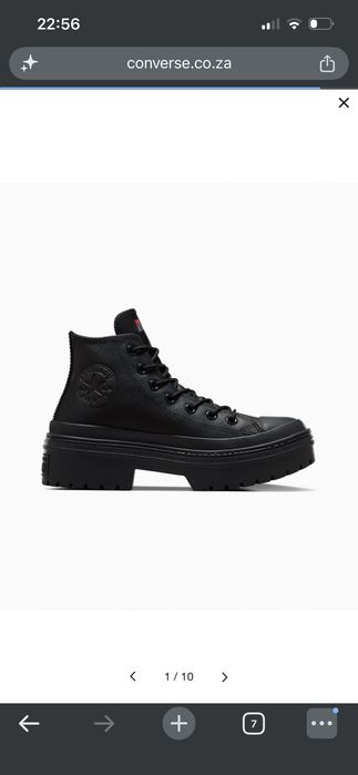 Ботинки кожаные Converse оригинал