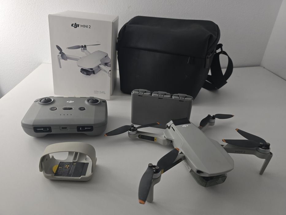 Drona Dji Mini 2 fly more combo filmare 4k -249g