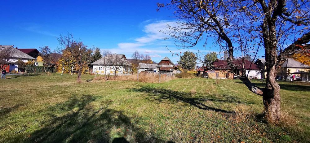 Vând teren 3.800 mp + gospodărie, toate utilitățile, Satu Nou de Sus