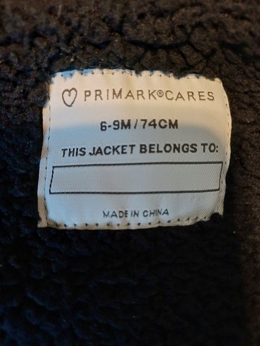 Бебешко Зимно яке Primark 6-9 месеца