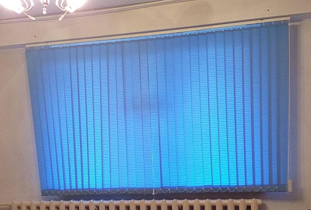 Продам жалюзи синие