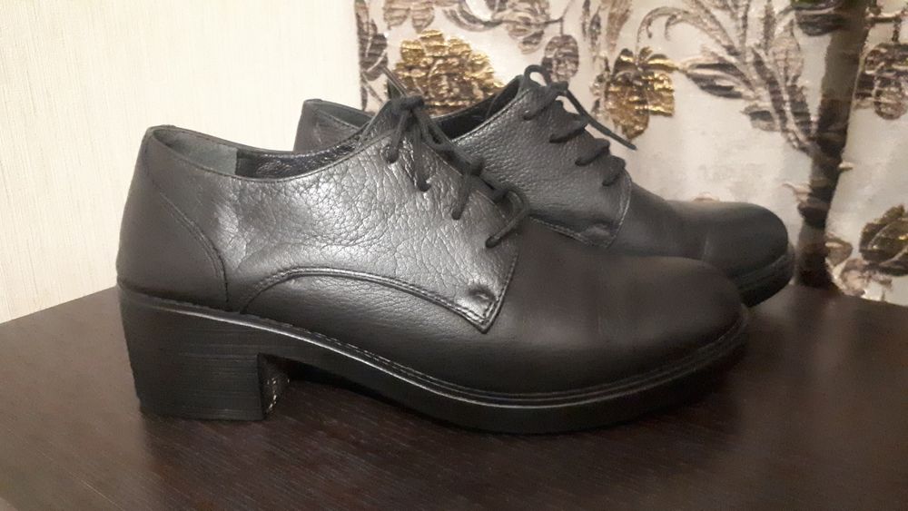 Кожаные ботинки, 41 р