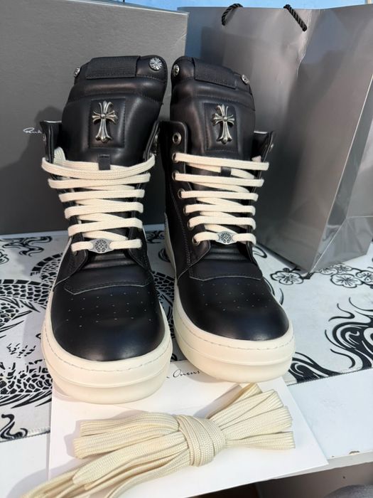 Rick Owens Geobaskets Chrome Hearts