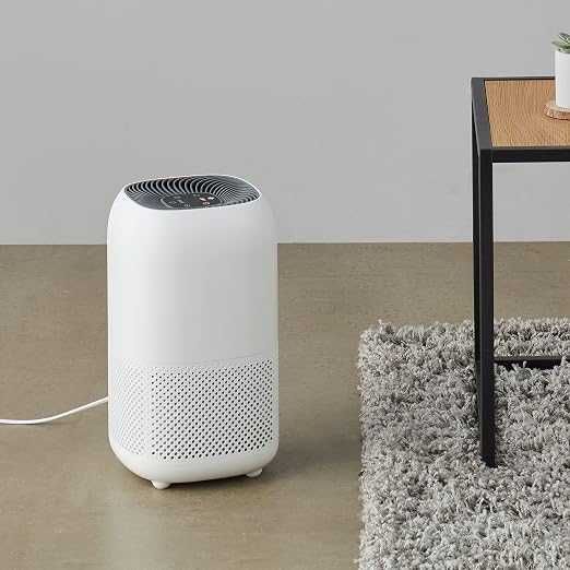 Резервен филтър за пречиствател на въздух Amazon Basics с True HEPA филтър, за помещения до 12 м²