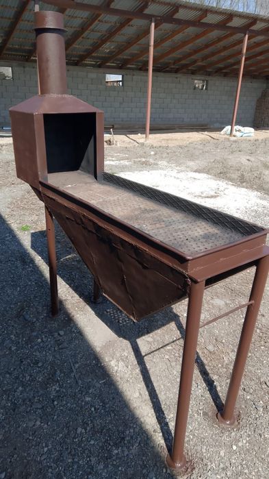 Мангал с вытяжкой